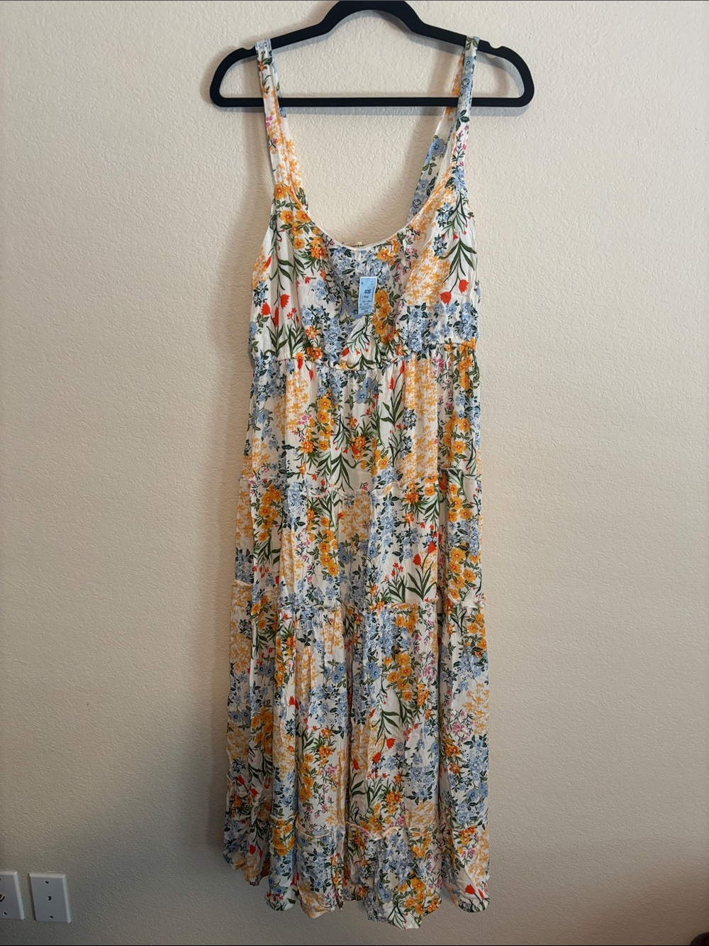 Floral Tiered Maxi Dress